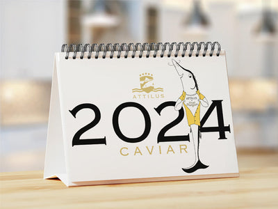 2024 Desktop A5 Monthly Calendar